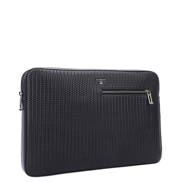 Mat-Weave Laptop Sleeve (M) - Navy
