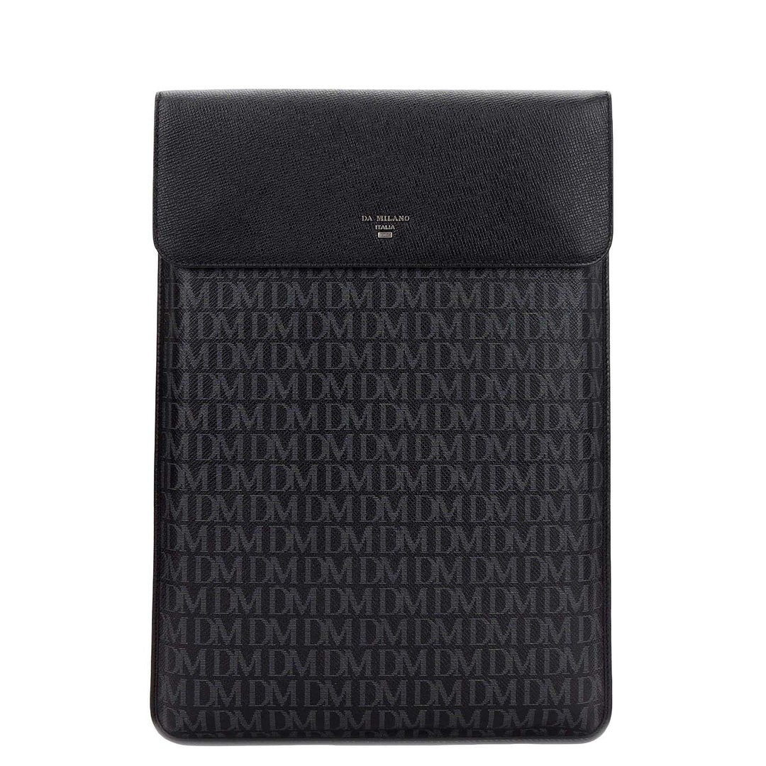 Monogram Laptop Sleeve (L) - Black