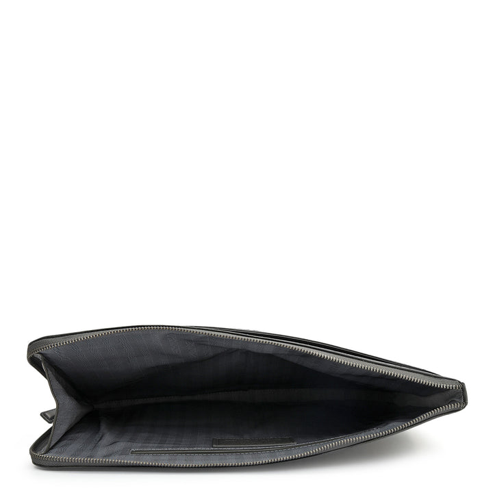 Signato Leather Laptop Sleeve - Grey