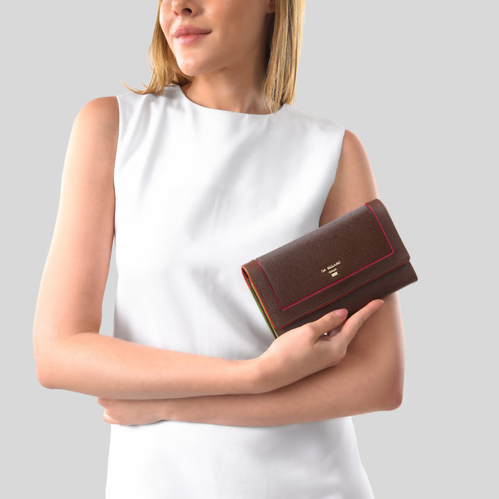 Celeste Flap Over Continental Wallet