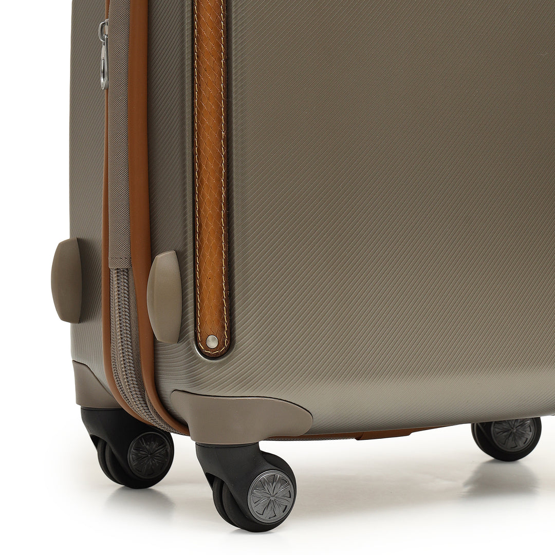 Emboss Cabin PC Trolley (S) - Champagne & Cognac