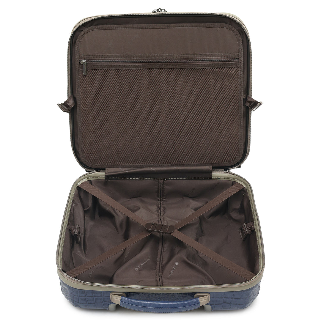 PC Croco Leather Overnighter Trolley - Stardust
