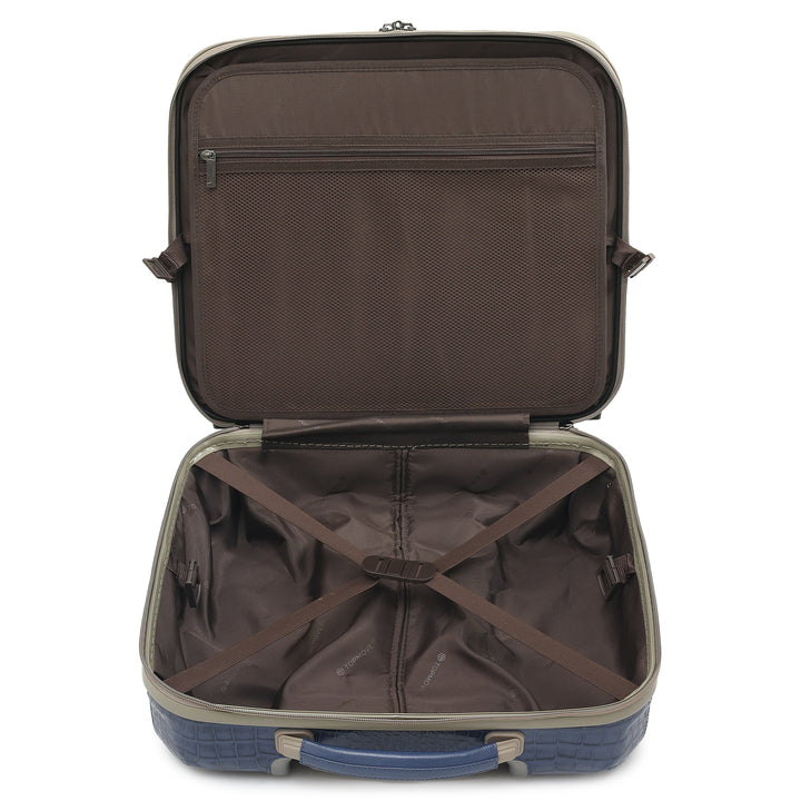 PC Croco Leather Overnighter Trolley - Stardust