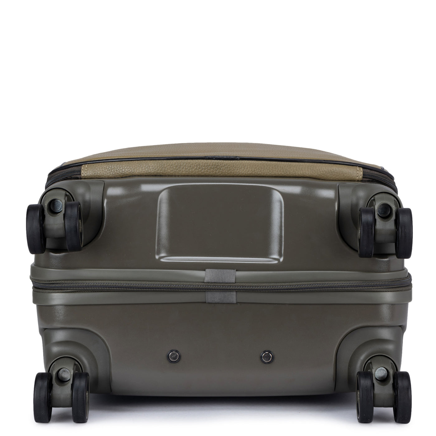 Pc & Wax Leather Trolley - Olive