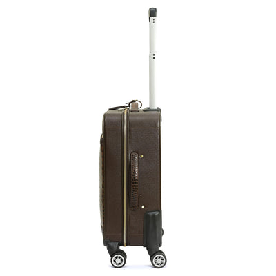 Croco Franzy Leather Trolley - Date