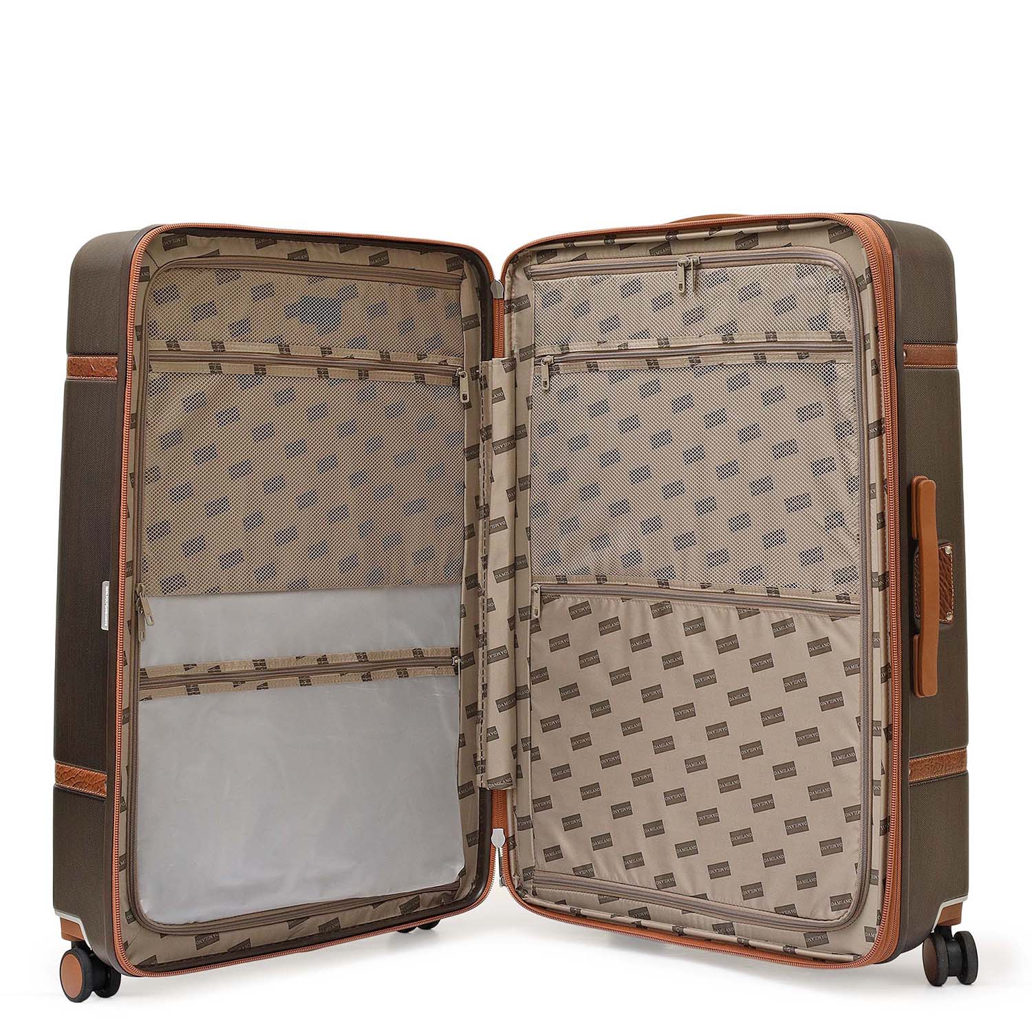 Delsey Luggage Dielle Suitcase Lock TIMUS Red Salsa Plus Printed