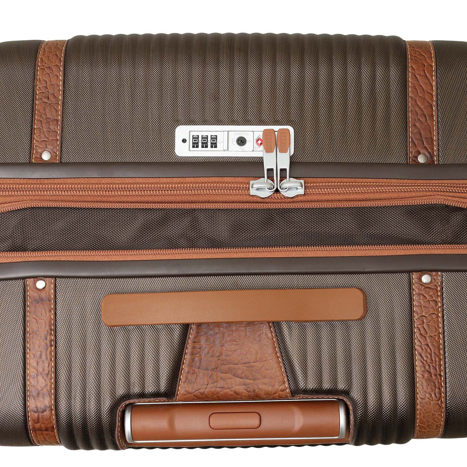 ヴィンテージワゴン　イタリア　ANGELO DE BAGGIS&FIGLIO Imprint PC Trolley (Medium)- Bronze & Cognac – Da Milano