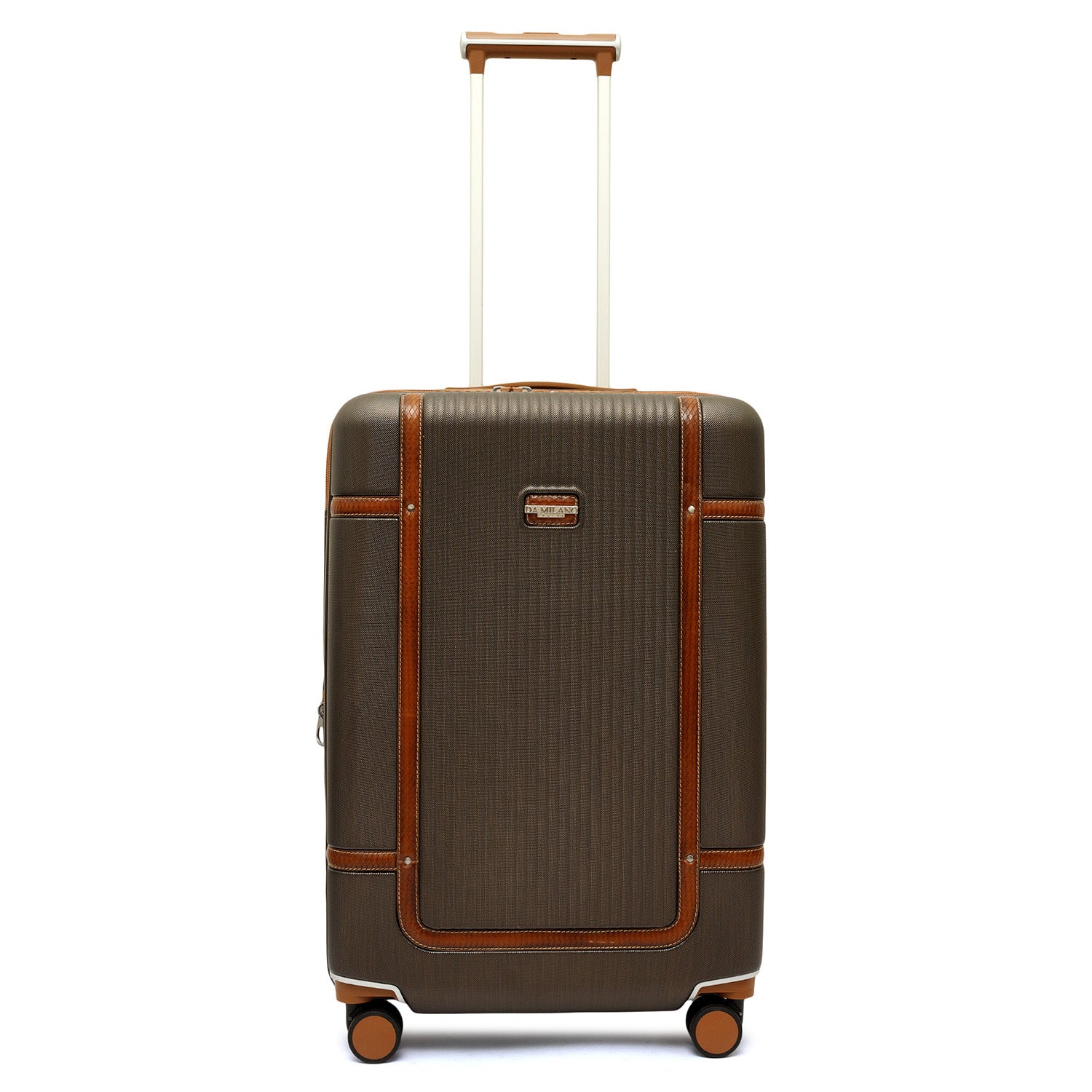 Imprint Check-In PC Trolley (L)- Bronze & Cognac – Da Milano