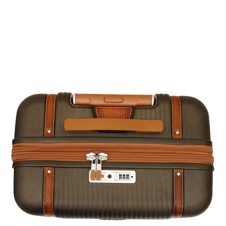 Imprint Check-In PC Trolley (L)- Bronze & Cognac