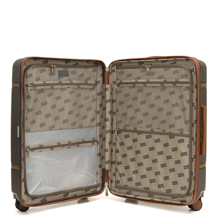 Classic Check-In PC Trolley (M)- Bronze & Cognac