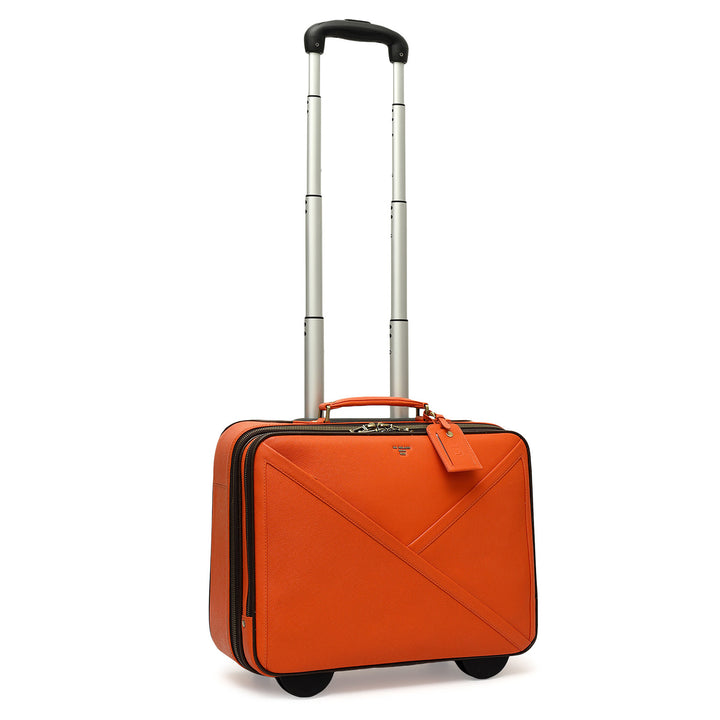 Classic Carry-On Trolley - Pumpkin