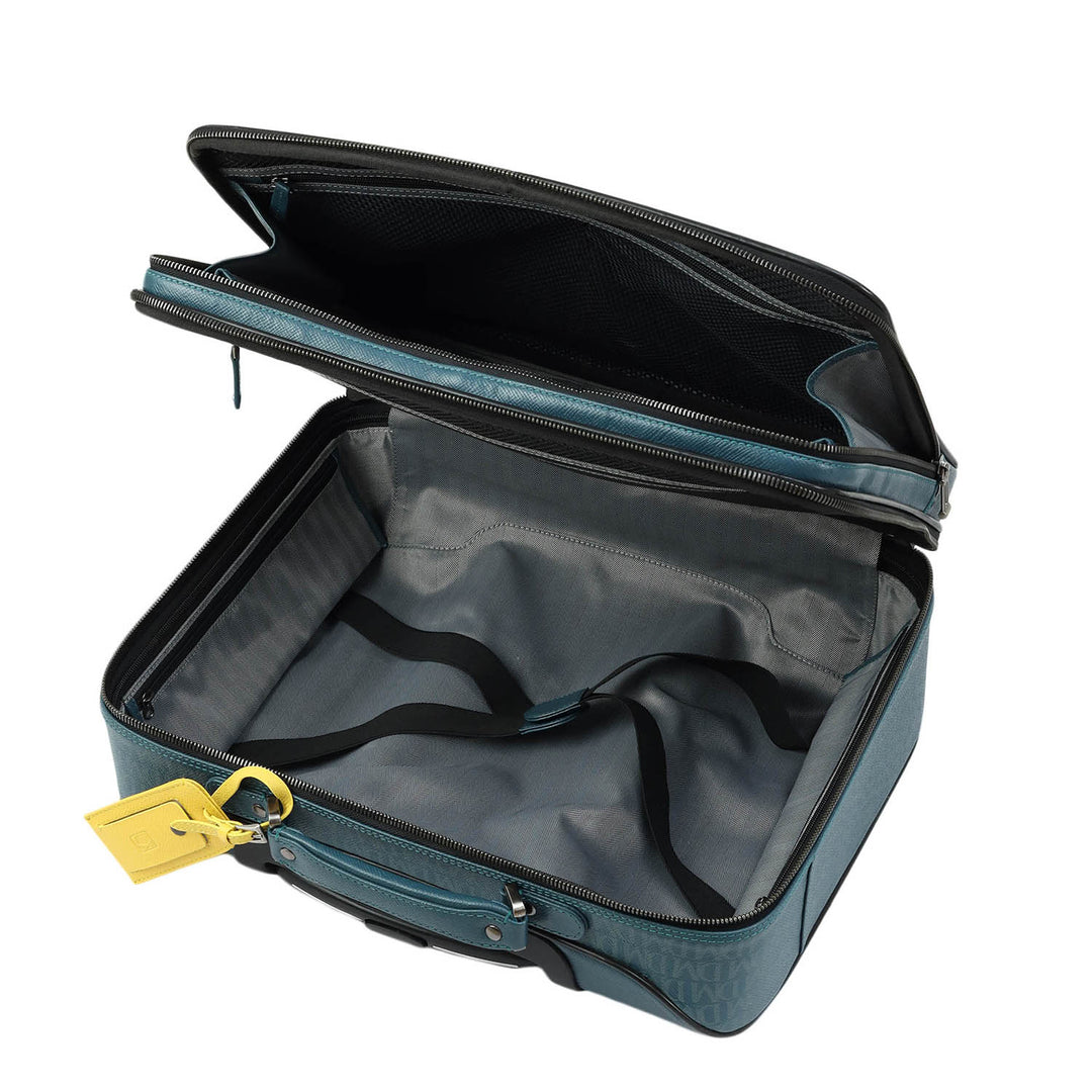 Monogram Franzy Leather Trolley - Octane