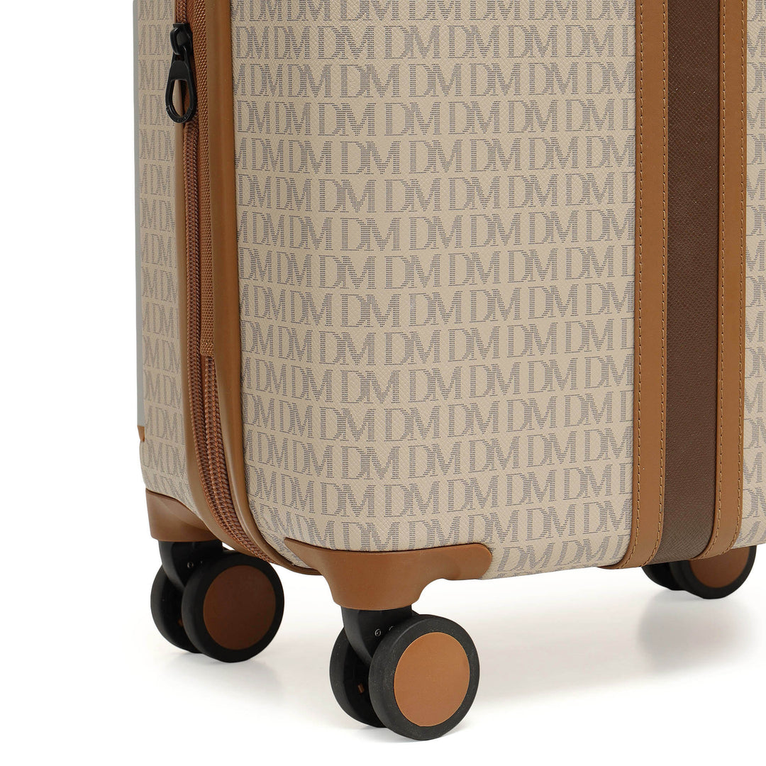 Monogram Cabin Trolley - Light Grey