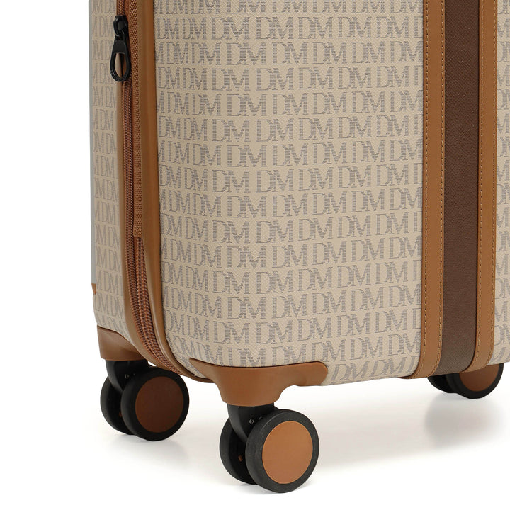 Monogram Cabin Trolley - Light Grey