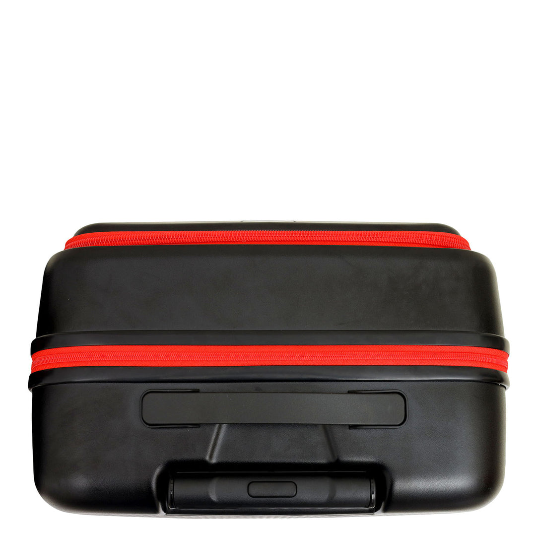 Check-In PC Trolley (L)- Black & Burgundy
