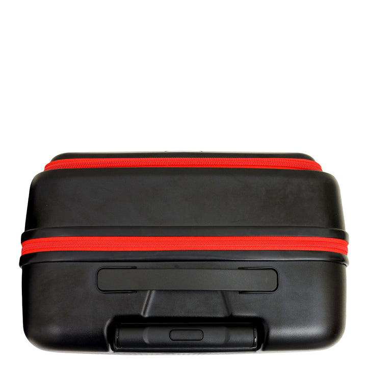 Check-In PC Trolley (L)- Black & Burgundy
