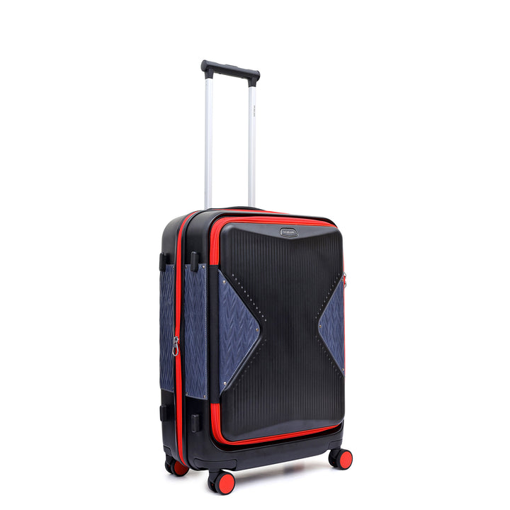 Check-In PC Trolley (M) - Black & Blue
