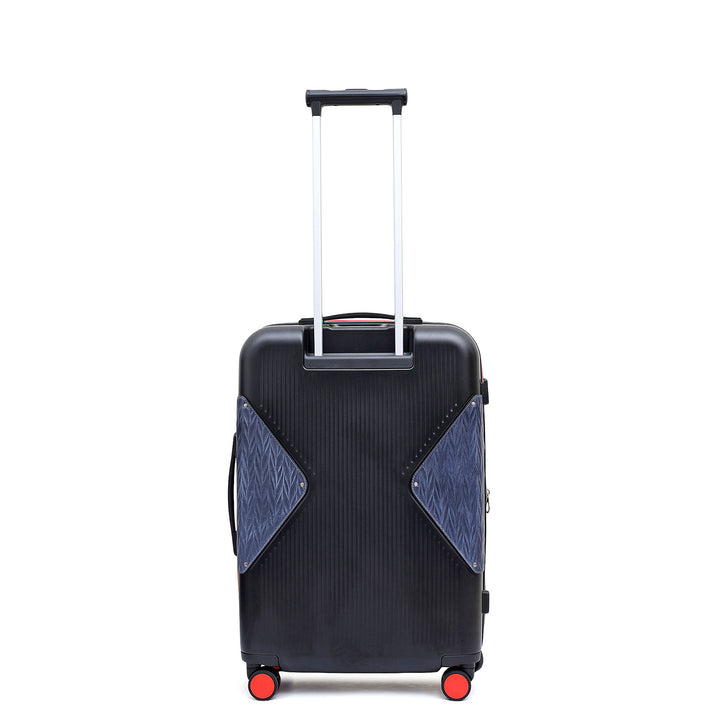 Check-In PC Trolley (M) - Black & Blue