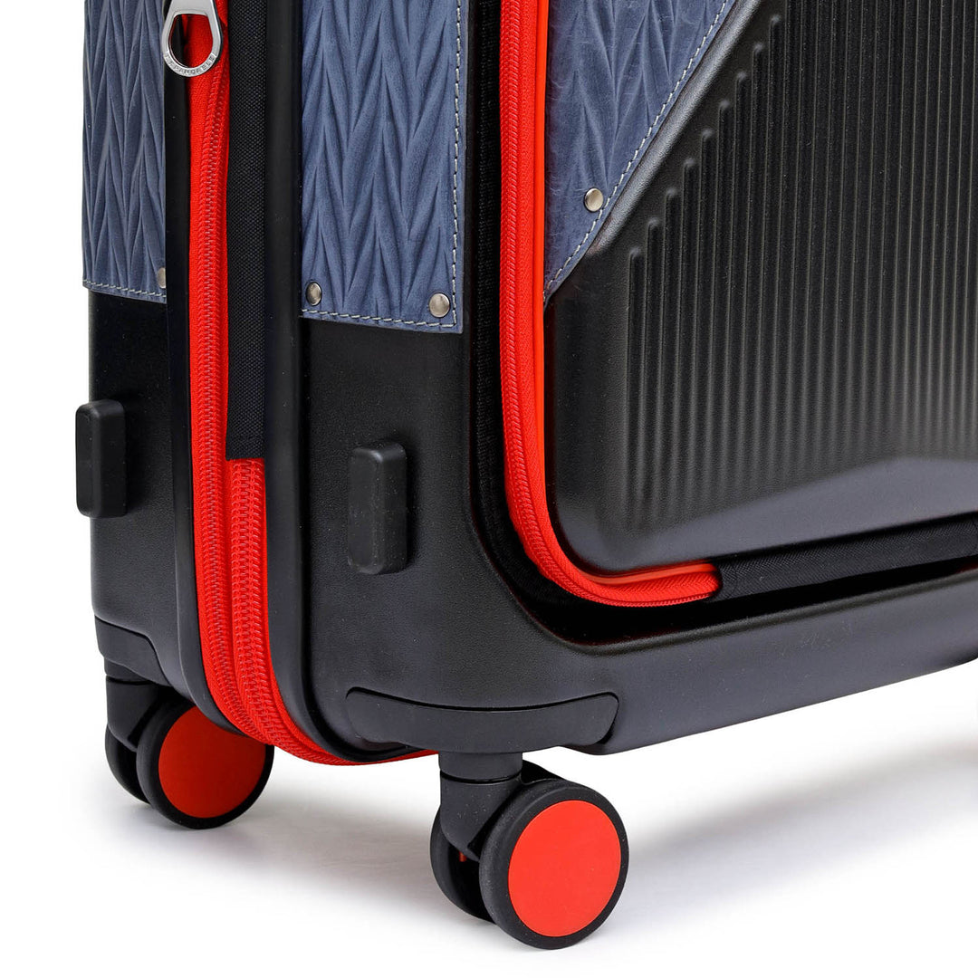 Cabin PC Trolley (S) - Black & Blue