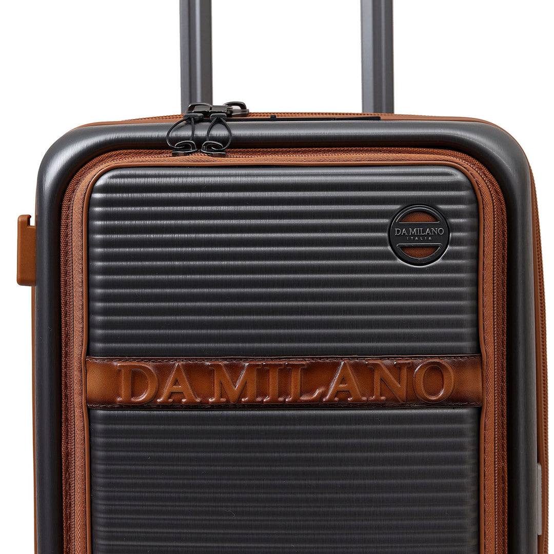 Viaggio Cabin Trolley - Grey & Cognac