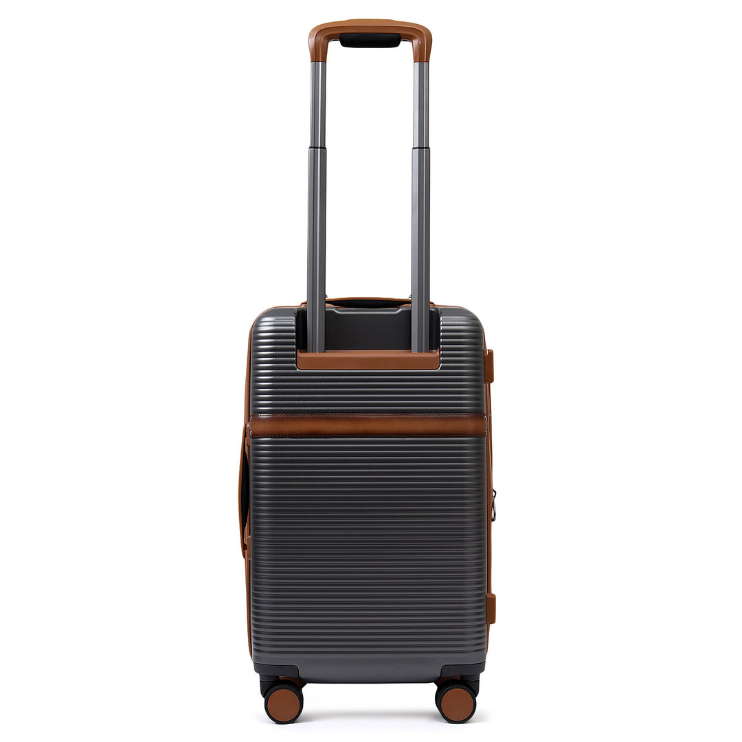 Viaggio Cabin Trolley - Grey & Cognac