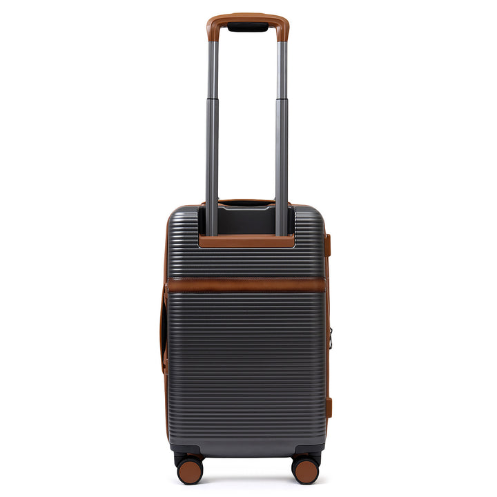 Viaggio Cabin Trolley - Grey & Cognac