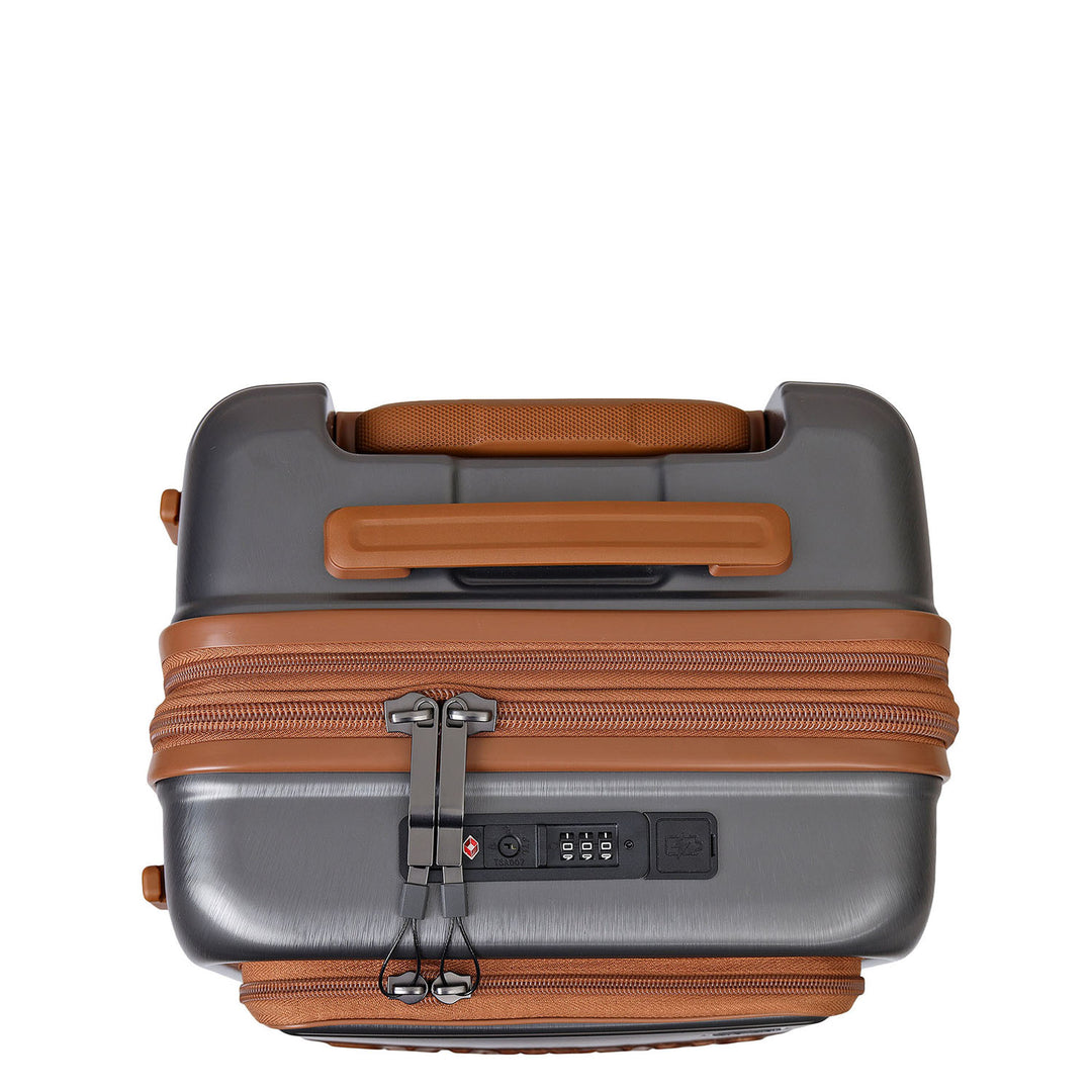 Viaggio Cabin Trolley - Grey & Cognac