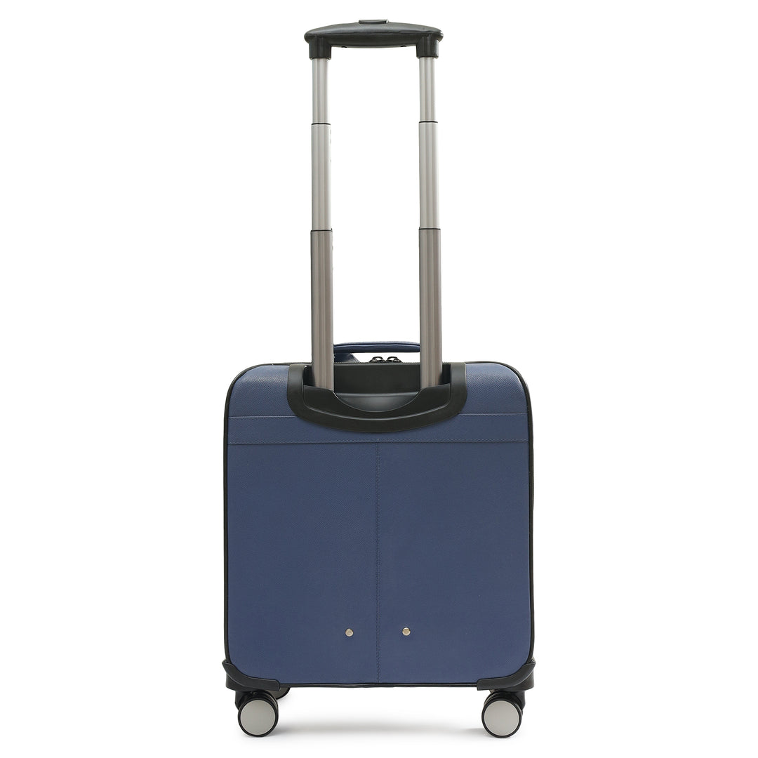 Croco Franzy Leather Overnighter Trolley - Stardust