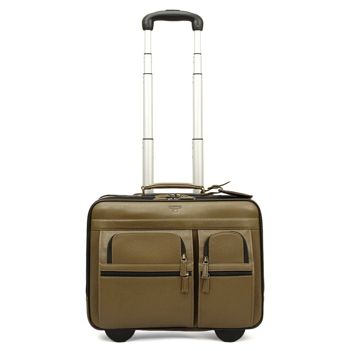 Classic Overnighter Trolley - Military Green