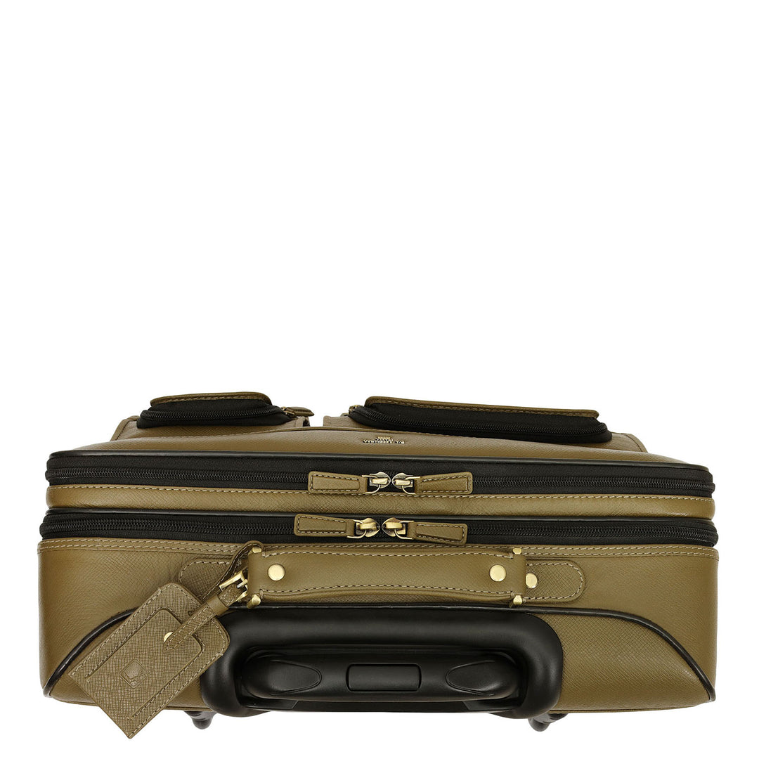 Classic Overnighter Trolley - Military Green