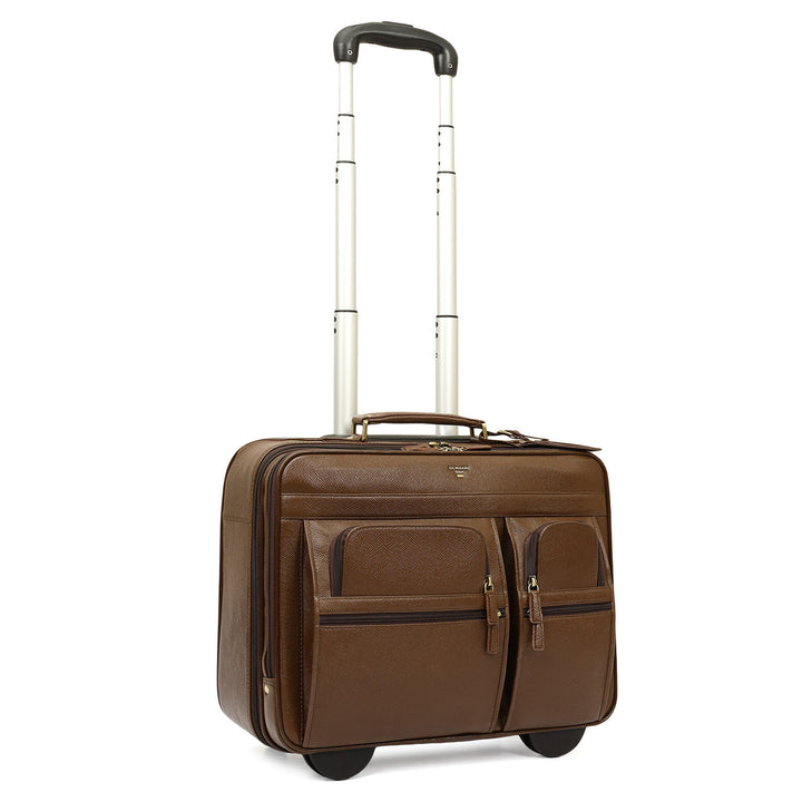 Classic Overnighter Trolley - Walnut