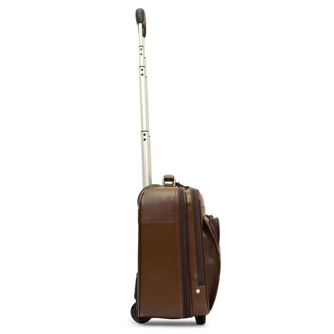 Classic Overnighter Trolley - Walnut