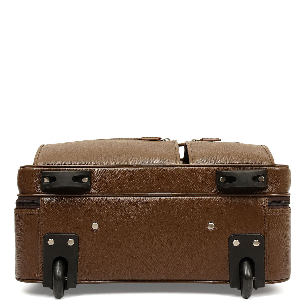 Classic Overnighter Trolley - Walnut