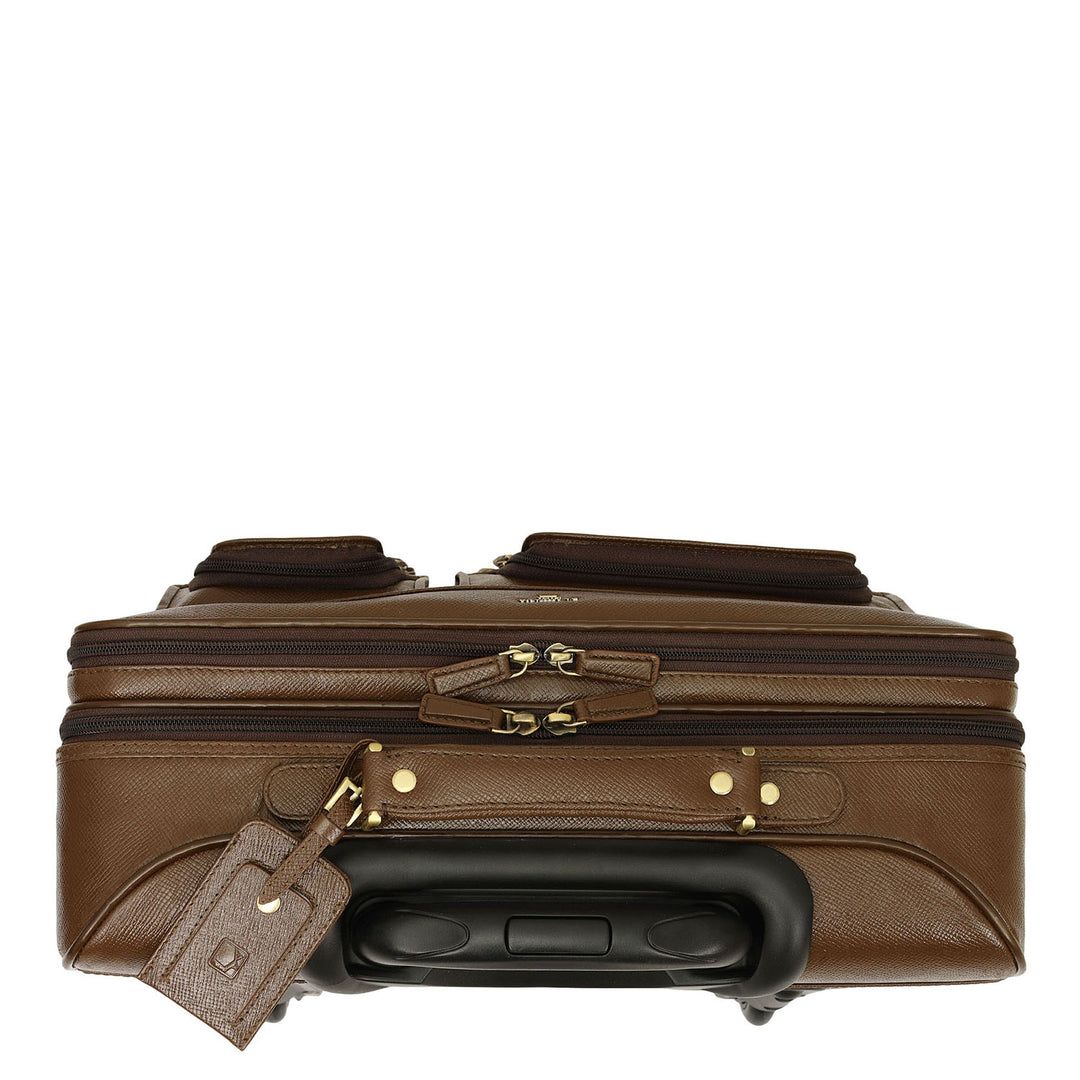 Classic Overnighter Trolley - Walnut