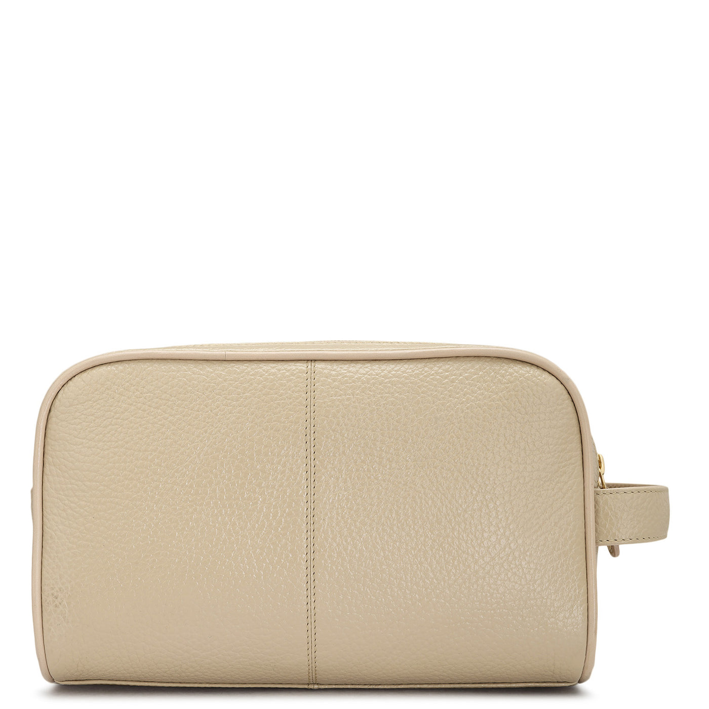 Bub Leather Vanity Pouch - Beige