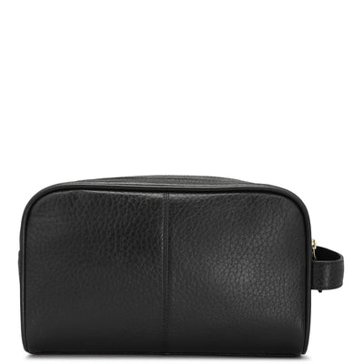 Bub Leather Vanity Pouch - Black