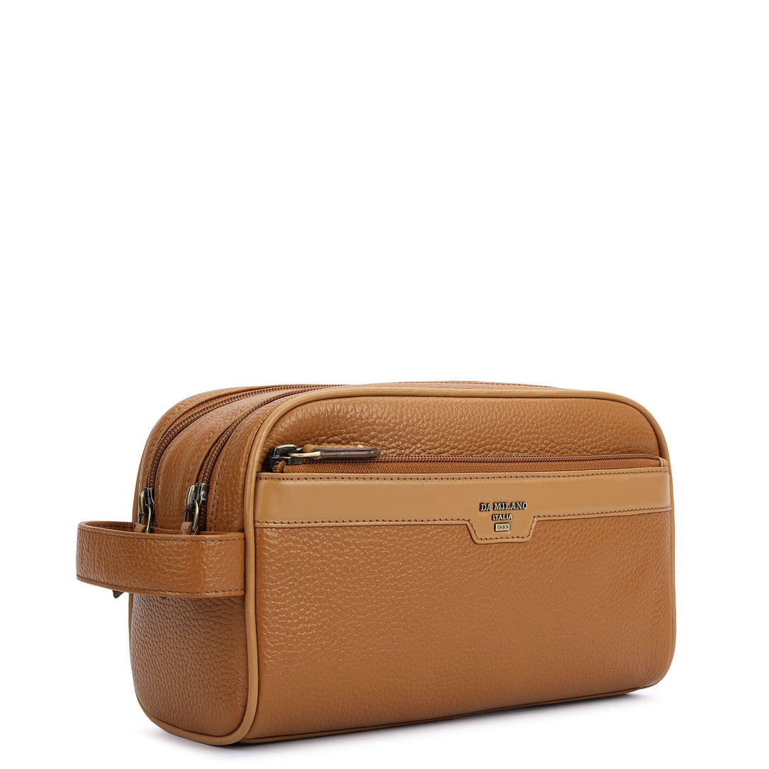 Classic Vanity Pouch - Caramel