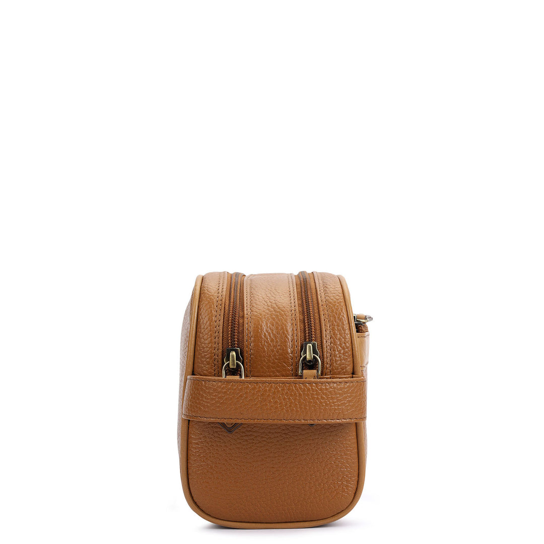 Classic Vanity Pouch - Caramel