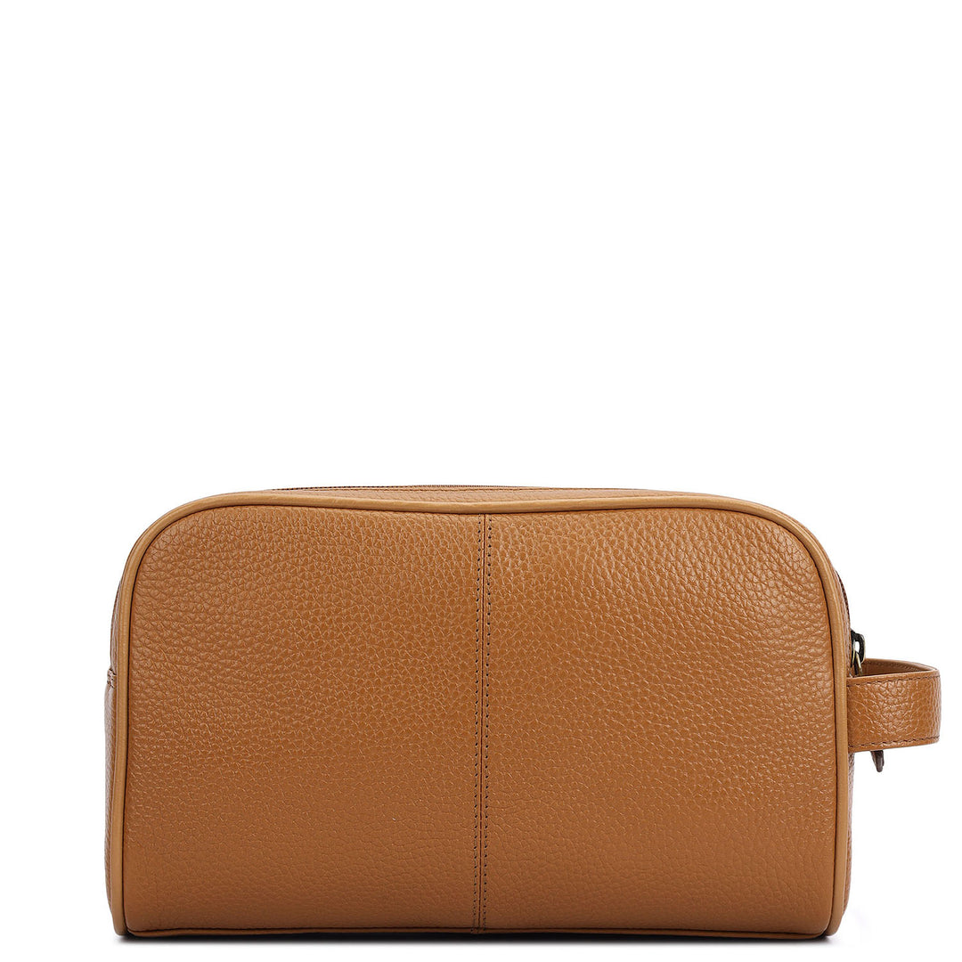 Classic Vanity Pouch - Caramel