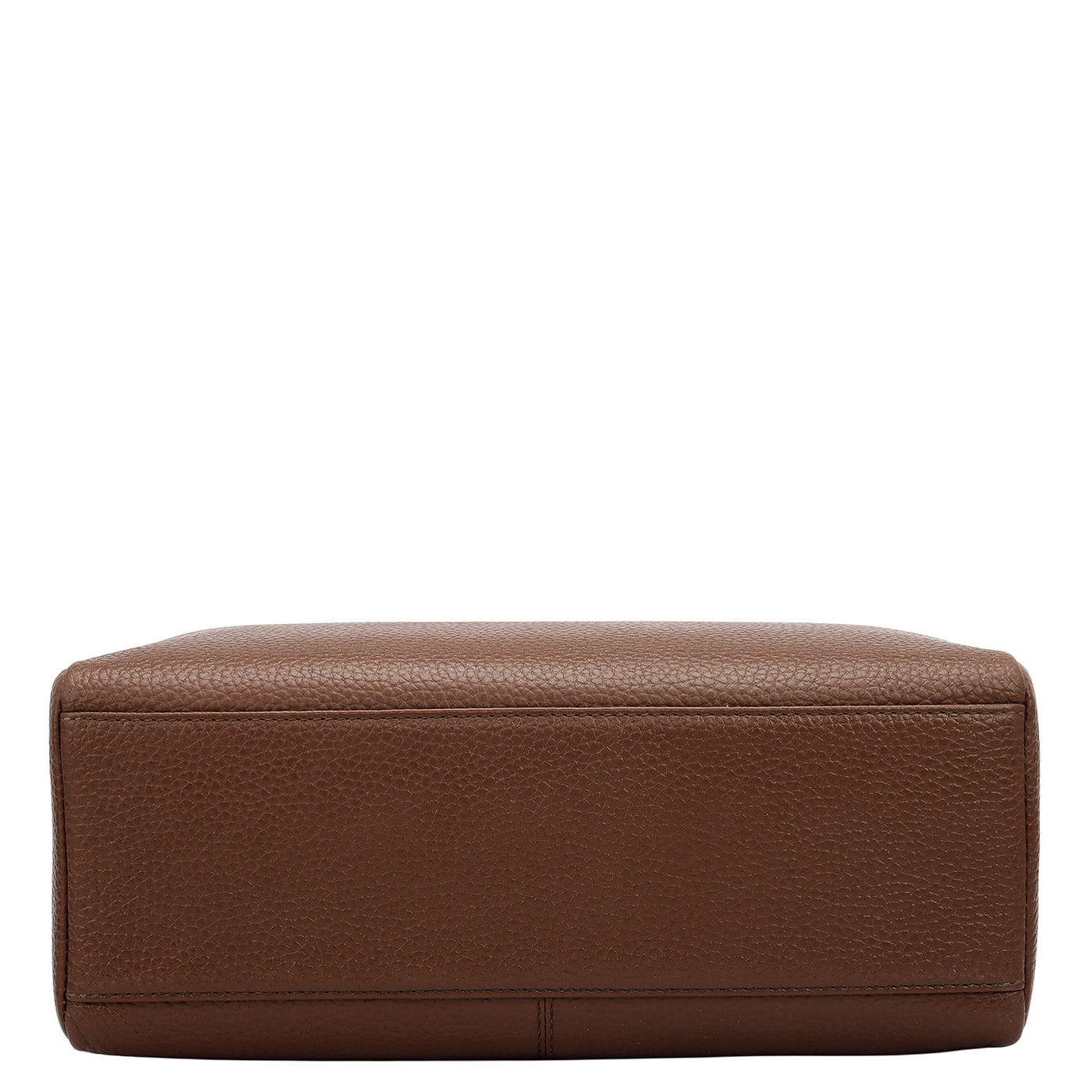 Wax Leather Vanity Pouch - Espresso