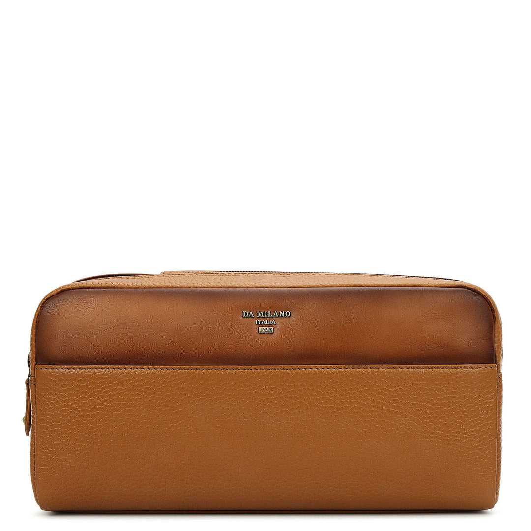 Classic Vanity Pouch - Caramel