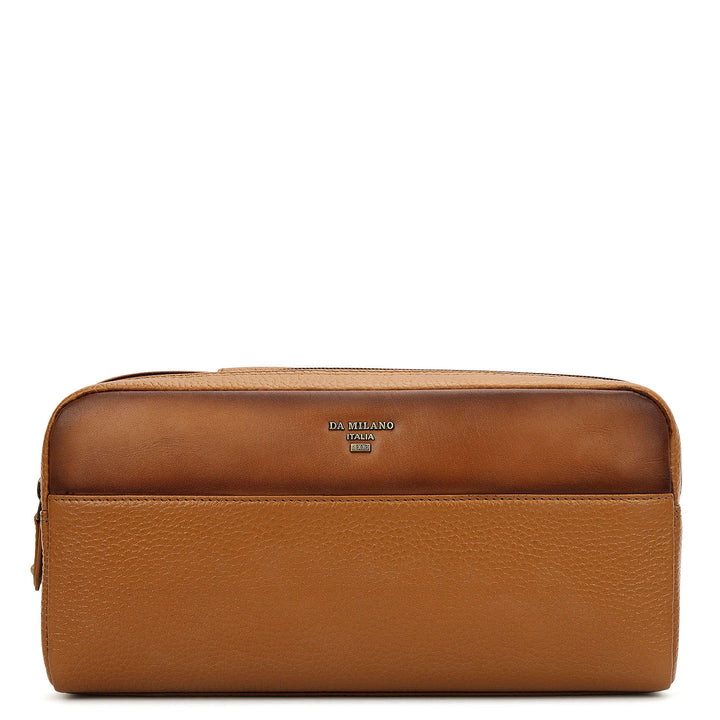 Classic Vanity Pouch - Caramel
