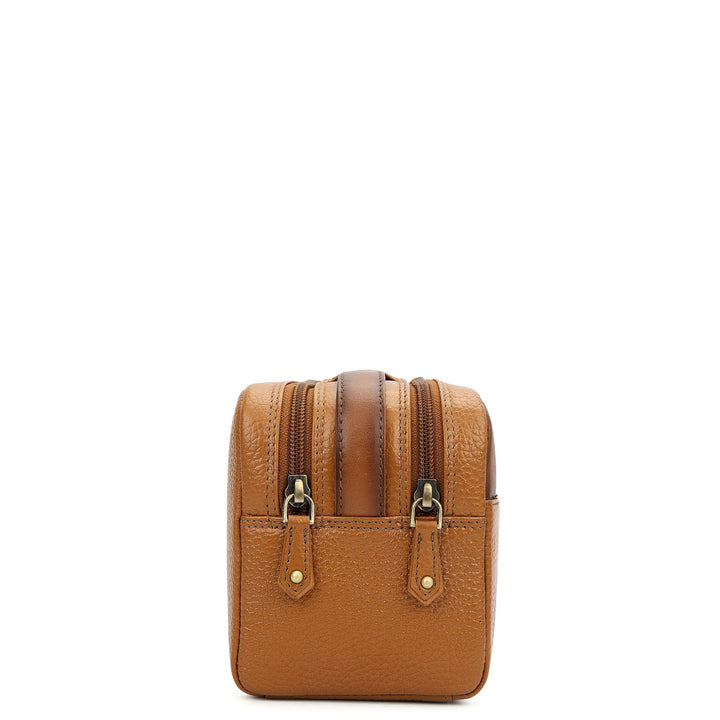 Classic Vanity Pouch - Caramel