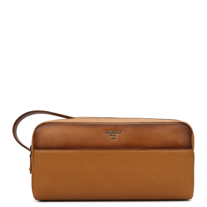 Classic Vanity Pouch - Caramel