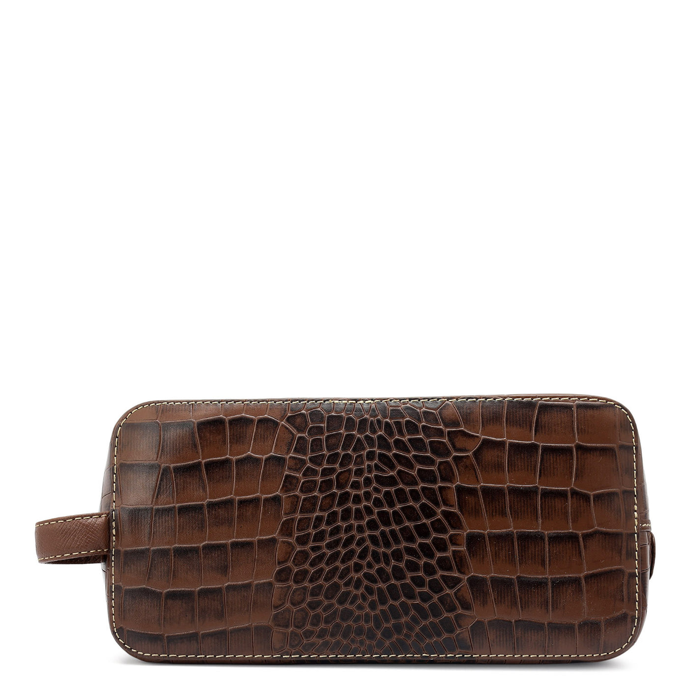Croco Leather Vanity Case - Date