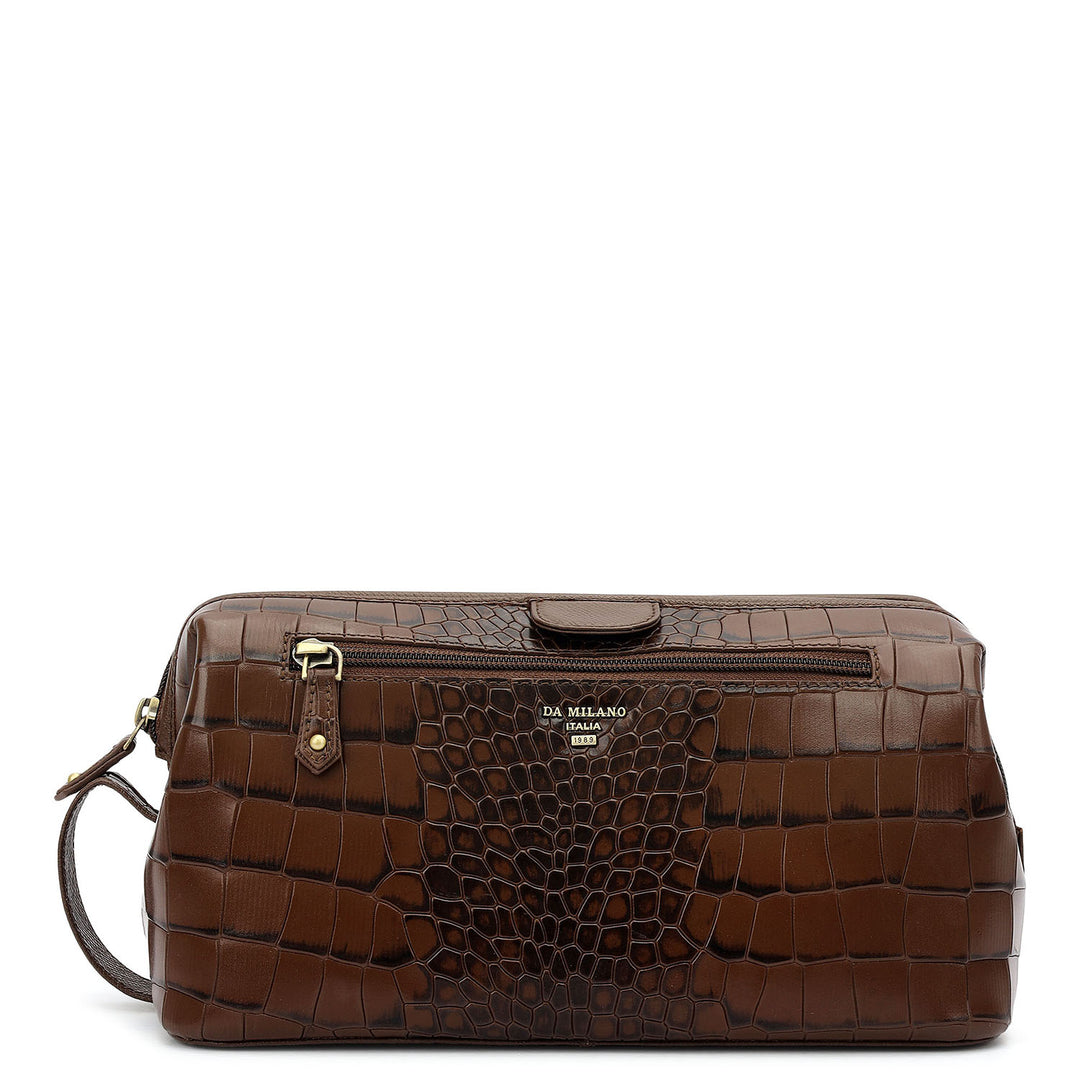 Classic Vanity Pouch - Walnut