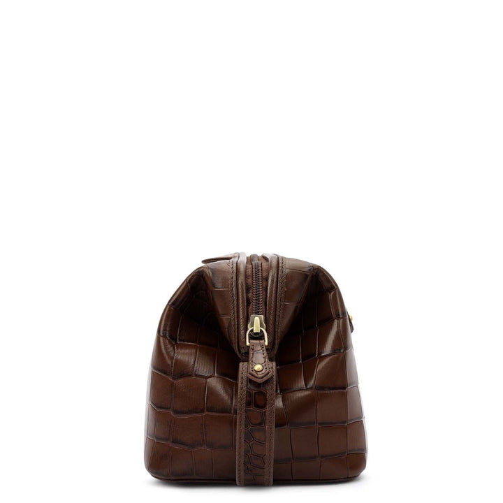 Classic Vanity Pouch - Walnut