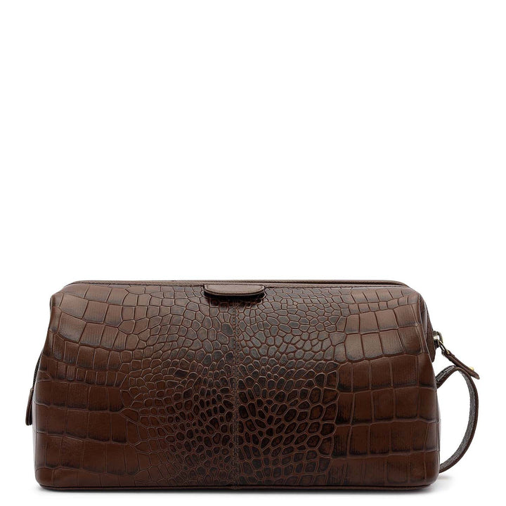 Classic Vanity Pouch - Walnut