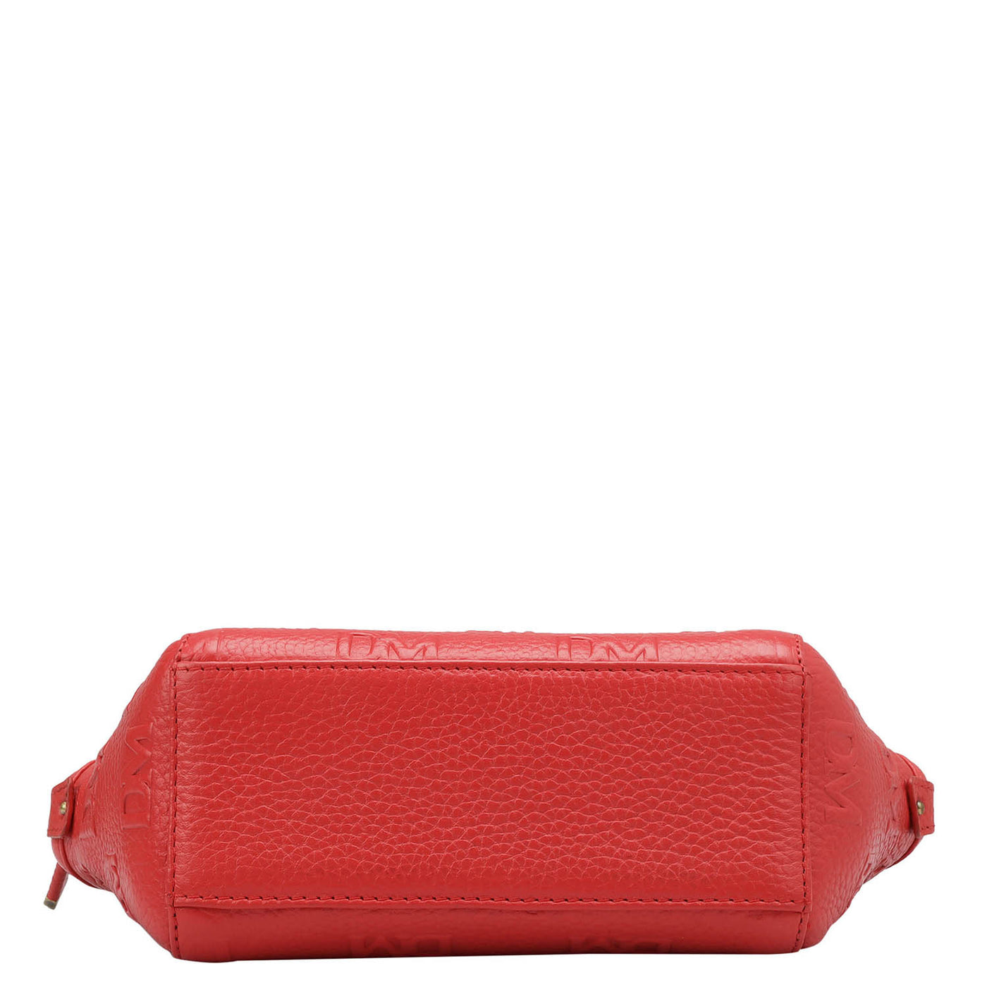 Monogram Wax Leather Vanity Pouch - Corallo