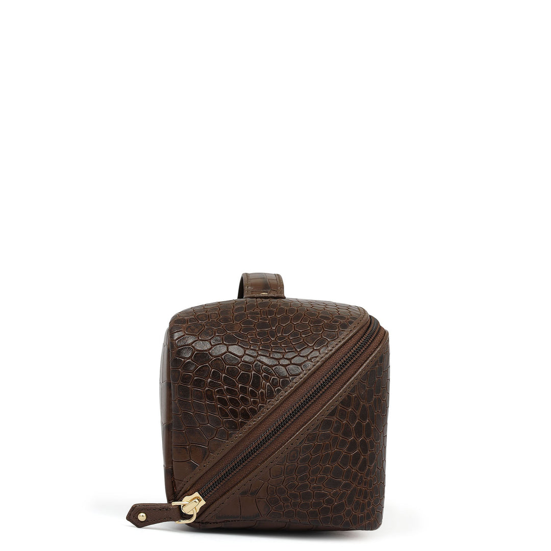 Classic Vanity Pouch - Walnut (L)